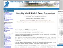 Tablet Screenshot of pmbootcamp.org